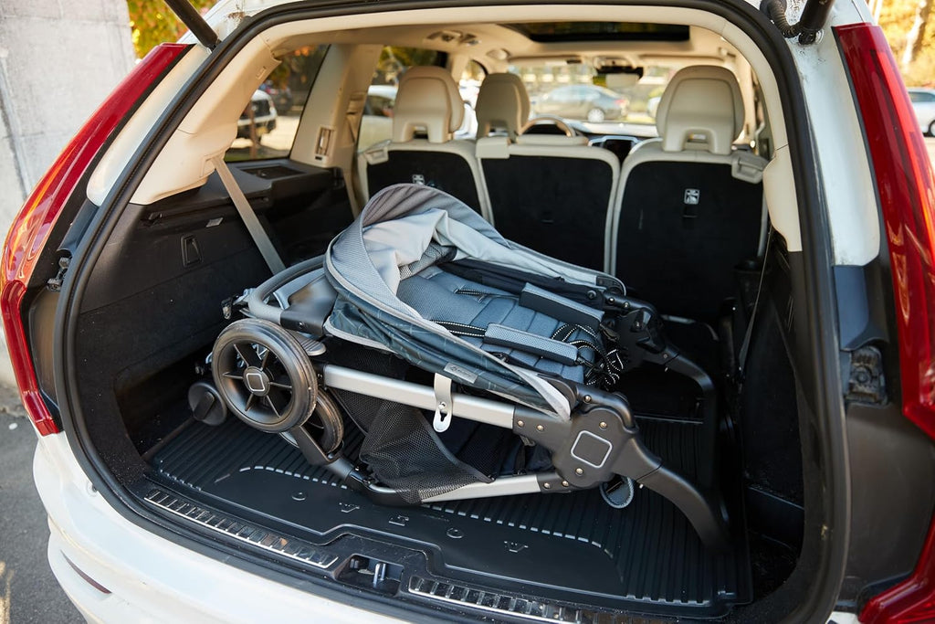 Safety 1st Smooth Ride QCM Travel System, Fast, 1-Hand Lift to fold, High Street