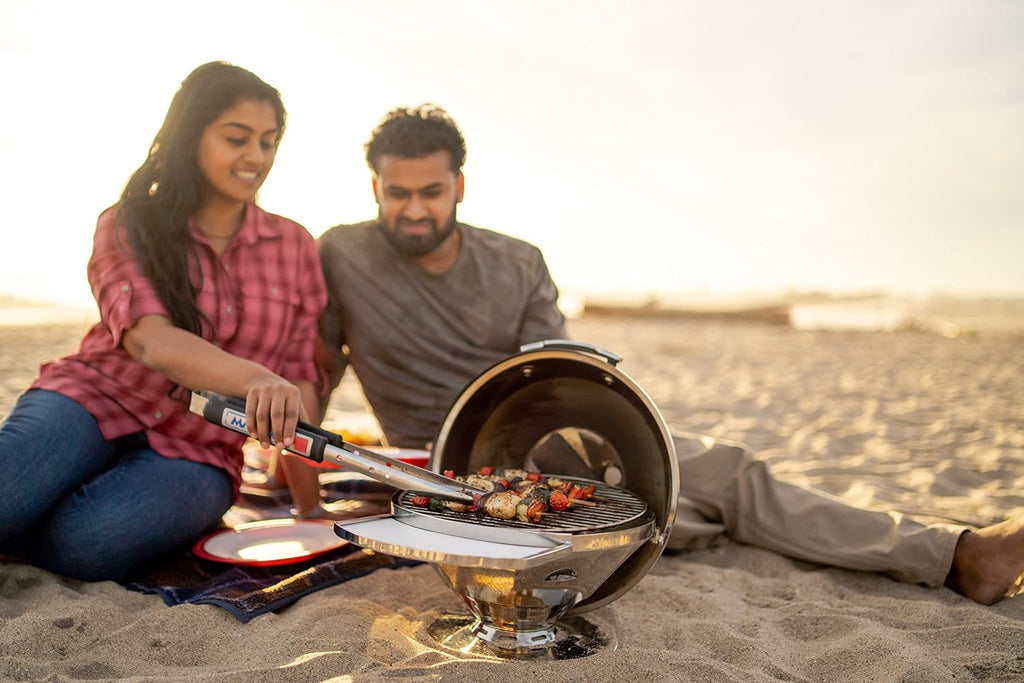 Magma C10-100 Beach Fire Charcoal Grill | Portable Beach BBQ | Compact Charcoal Grill | Outdoor Grill