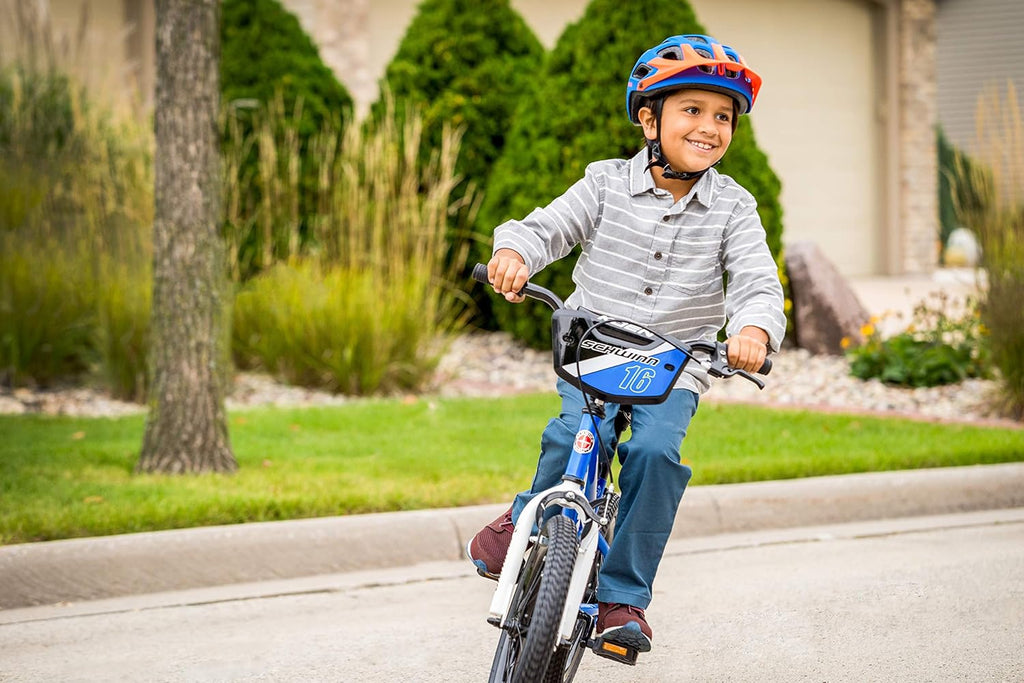 Schwinn Koen Bike, 16 Inch Bike for Kids Ages 3-7, SmartStart Ergonomic Design for Kids, Adjustable Seat Grows with your Child, Rear Coaster Brake and Front Caliper Brake, Training Bicycle
