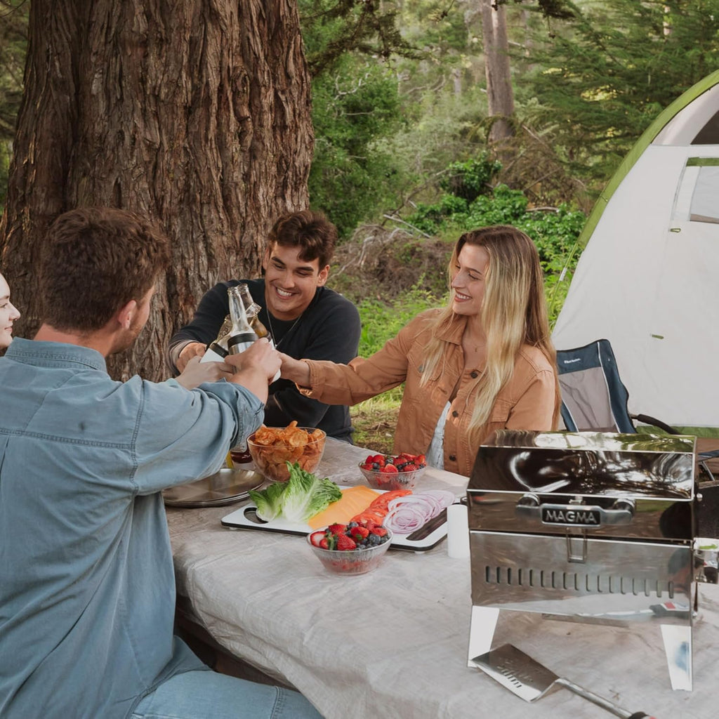 Magma C10-200 Beach Fire 9' x 12' Gas Grill | Portable Small Gas Grill | Compact Propane BBQ | Mini Outdoor Cooker
