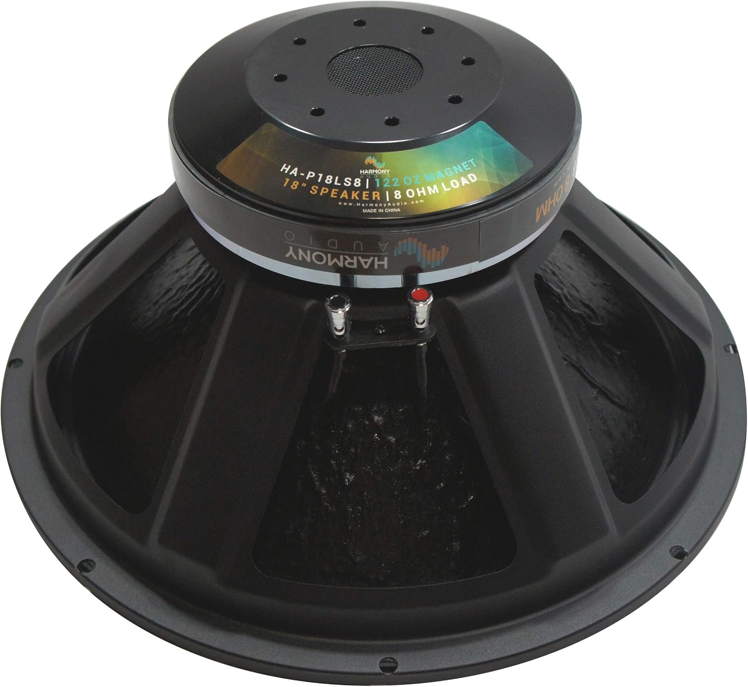 Harmony Audio HA-P18LS8 Replacement 18' Pro PA 1600W Subwoofer/Speaker 8 Ohm Woofer