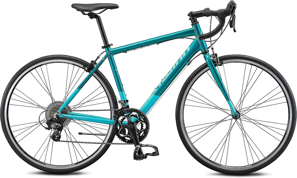 Schwinn Phocus 1.6 Disc Road Bike, 700c Bike for Men and Women, 16-Speed Road Bicycle, Lightweight Aluminum Frame, Alloy Carbon Fork, Disc Brakes, Aerodynamic Riding Position, Bikes for Adults