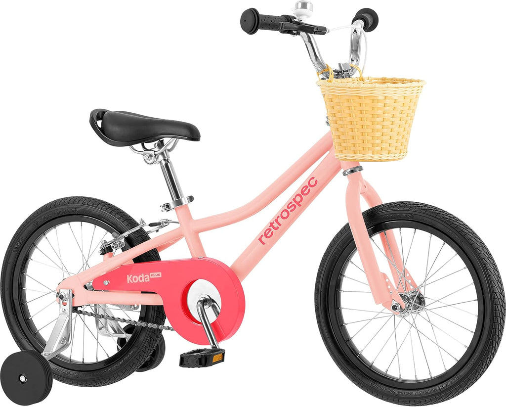 Retrospec Koda Plus Kids Bike for Boys & Girls Ages 4-6 Years - Children's Bicycle, Adjustable Seat & Handlebars