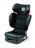 Peg Perego Viaggio Flex 120 Booster, 4D Total Adjust for Safety & Comfort, No Armrests, Compact Fold for Travel, 40-120 lbs, Made in Italy, Licorice (Black)