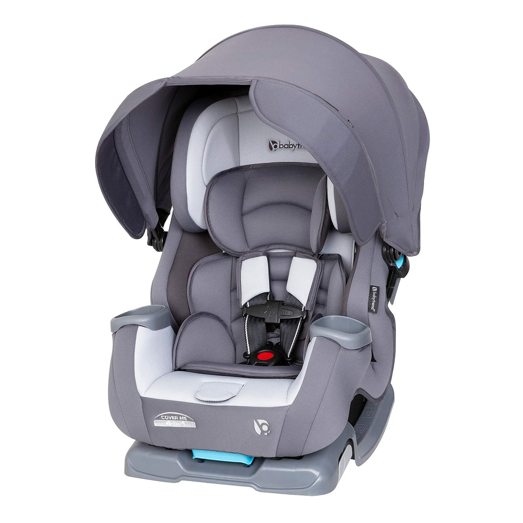 Baby Trend Cover Me 4 in 1 Convertible Car Seat Bundle, Vespa and Quartz Pink, 18.25 Inch