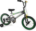 John Deere Mud Machine Kid's Bicycle with Removable Training Wheels — 16' Boy's Bike – Ages 4 and Up — Removable Training Wheels and BMX Stunt Tubes
