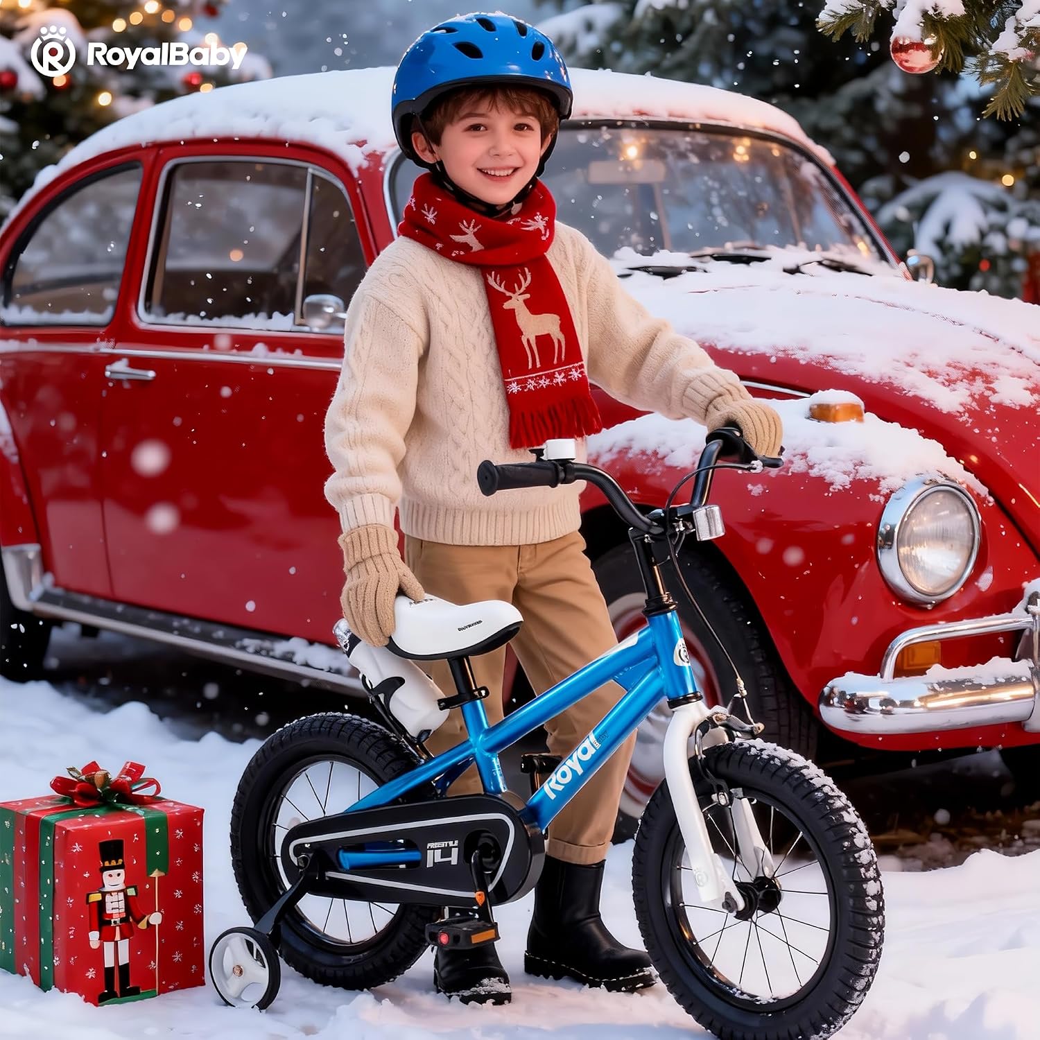 RoyalBaby Kids Bike Freestyle Classic 12 14 16 18 Inch Children Bicycle for Ages 3-10 Years Toddler to Big Kids