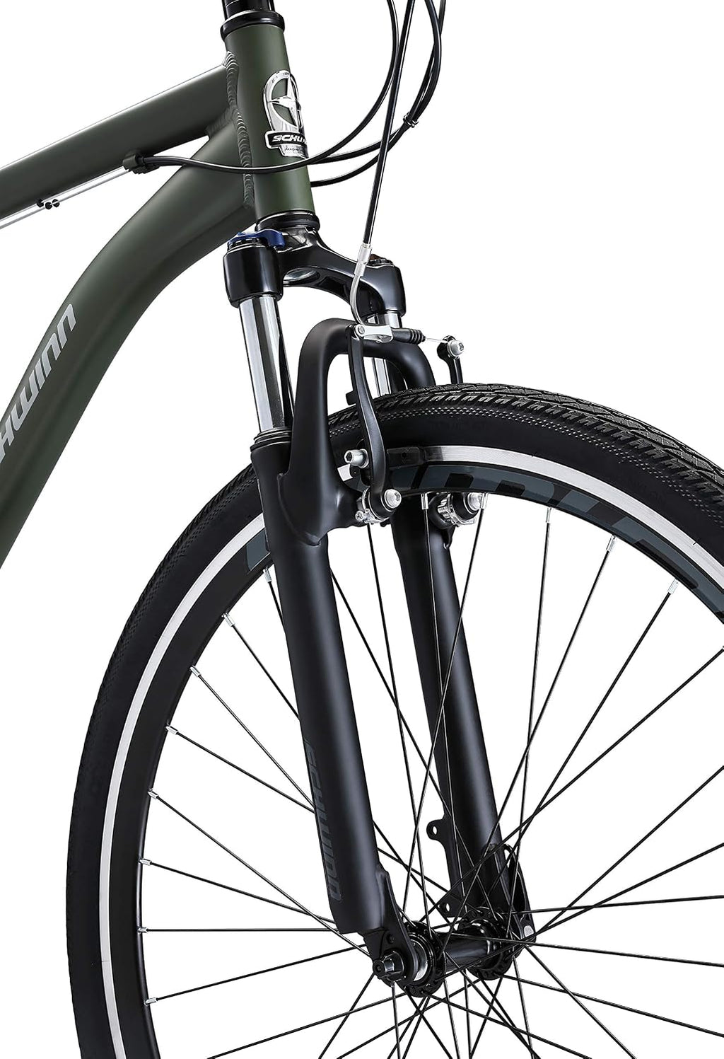 Schwinn GTX Comfort Adult Hybrid Bike, Men and Women, Dual Sport Bicycle, 700c Wheels, Step-Through or Step-Over Lightweight Aluminum Frame