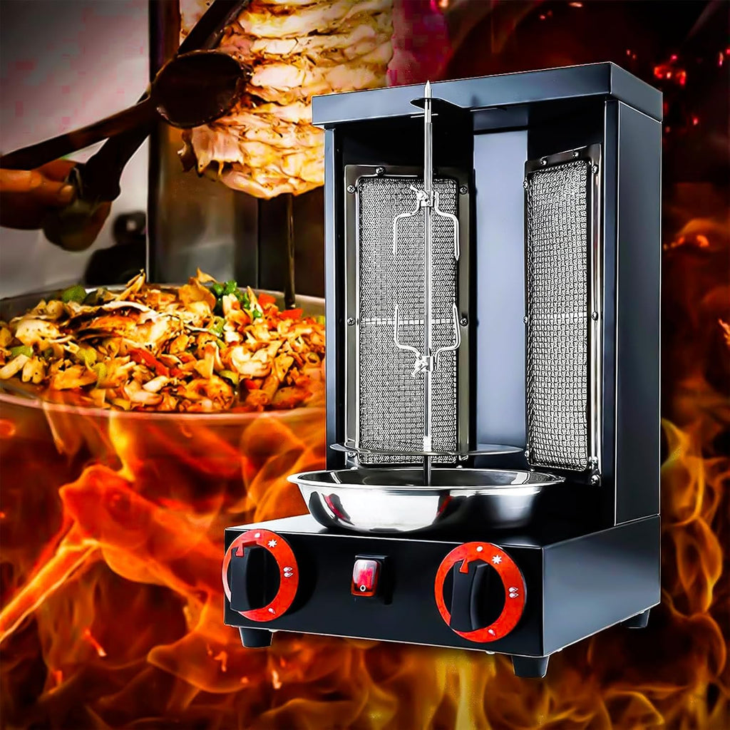 Vertical Rotisserie Shawarma Machine, Sharma Machine, Trompo Para Tacos Al Pastor rotating grill, Shawarma Grill, Rotisserie Oven, Rostizador De Pollo Giratorio, Chicken Rotisserie Machine