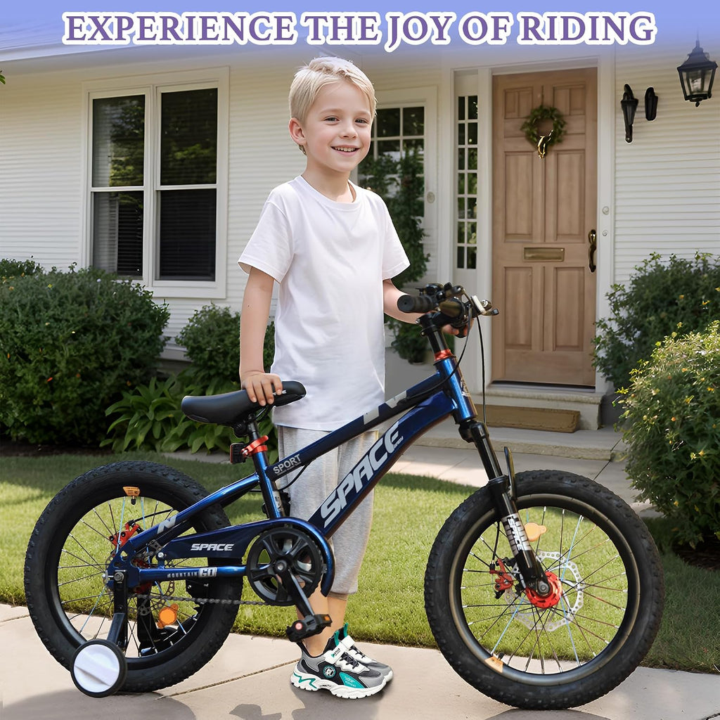 Kids Bike-18 20 Inch Bike for Boys and Girls Bicycle with Adjustable Seat and Handbrake, Bikes for Kids 7-13