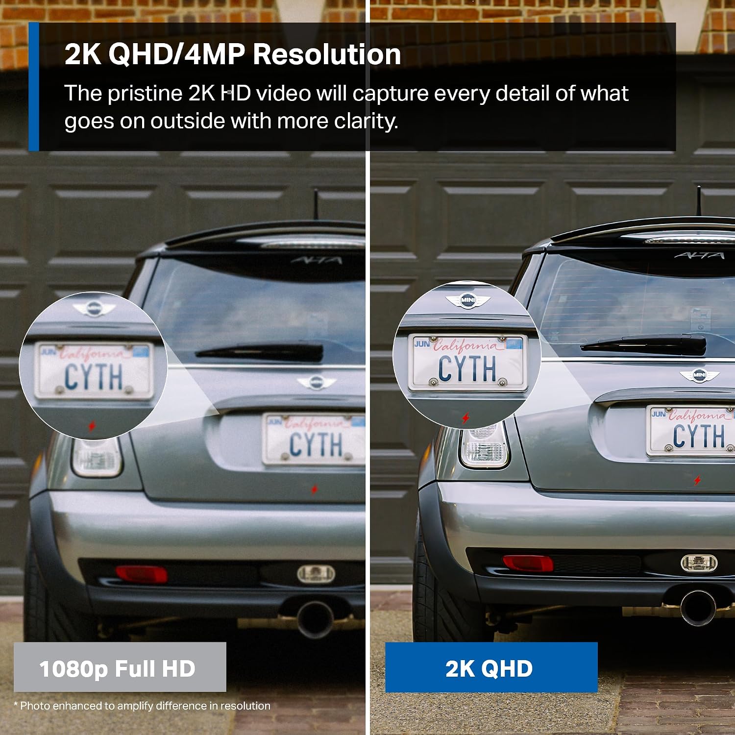 Tapo MagCam 2K+ - 2025 Wirecutter Best Outdoor Security Camera & PCMag Editors' Choice, Wireless Battery Power, Magnetic Mount, Subscription-Free SD Storage or Cloud, Person/Vehicle Detection, 2-Pack