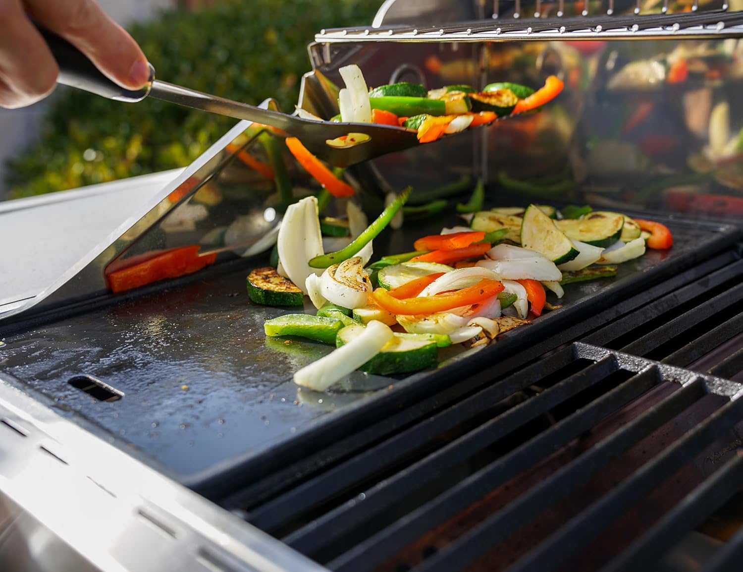 Monument Grills 6+1 Burner Smart Tech Propane Gas Grill, Denali 605Pro Stainless Steel Grill 78,000 BTU Outdoor Garden Barbecue Grill with Side Sear Burner, Cooking Plate, Cover and Rotisserie Kit