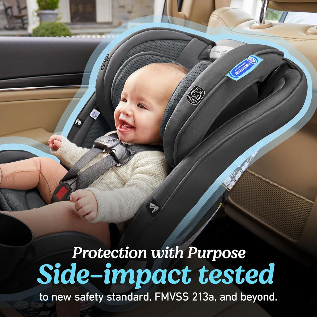 Graco® SlimFit3 LX 3-in-1 Slim Car Seat, Rear Facing, Forward Facing to Highback Booster Car Seat, Katrina