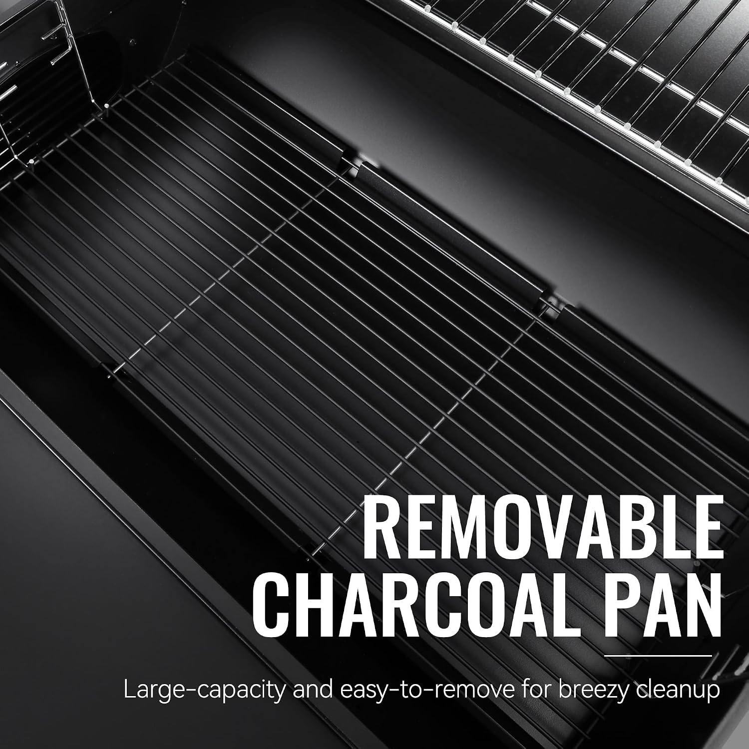 Royal Gourmet CC2036F Barrel Charcoal Grill with Offset Smoker, Outdoor BBQ Grill with 1200 Sq. In. Grilling Area for Large Event Gathering, Black