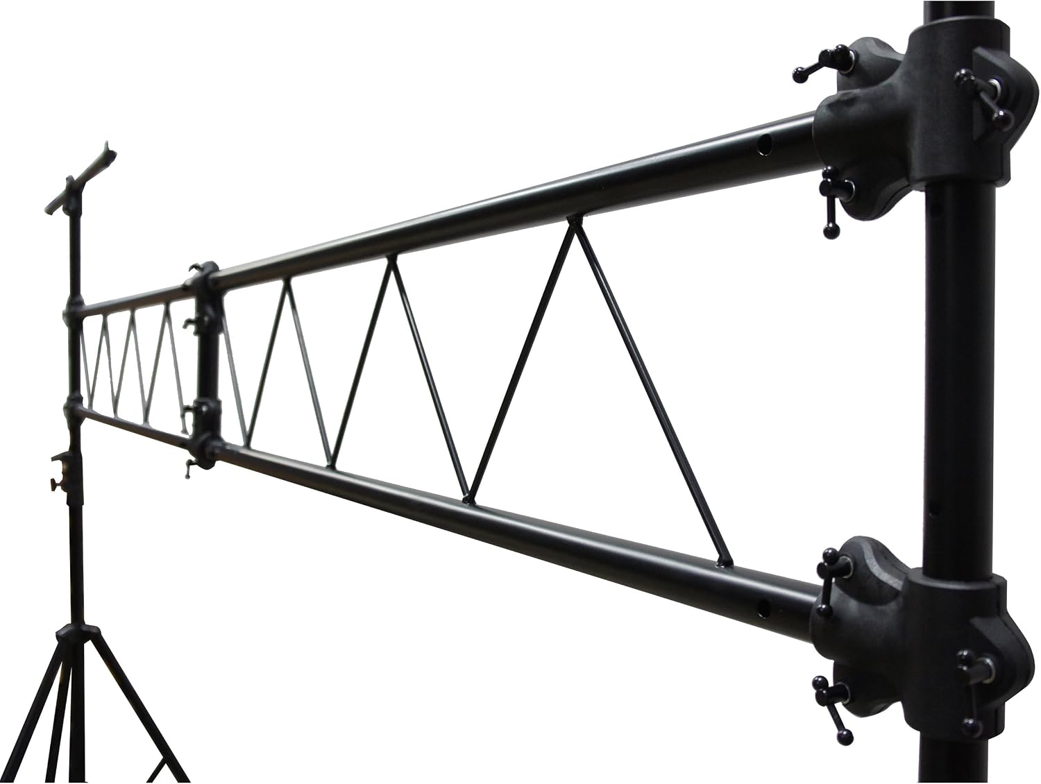 Harmony Audio HA-TRUSSKIT Pro Audio DJ 10 Foot Lighting Truss Package with (2) Tripod Stands