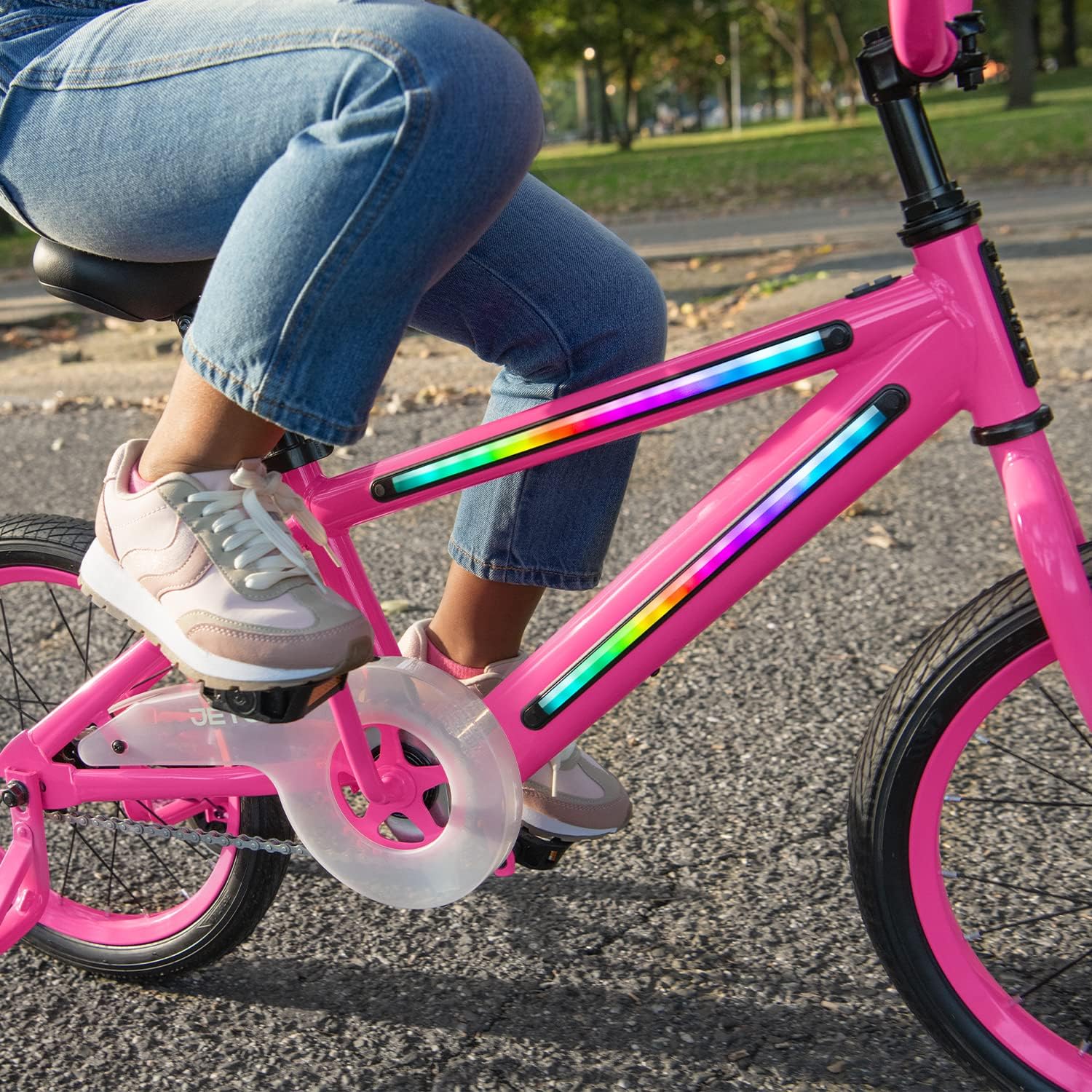Jetson Light Rider Kids' Light-up Unisex Bike, LED Light-up Frame, 3 Different Light Modes