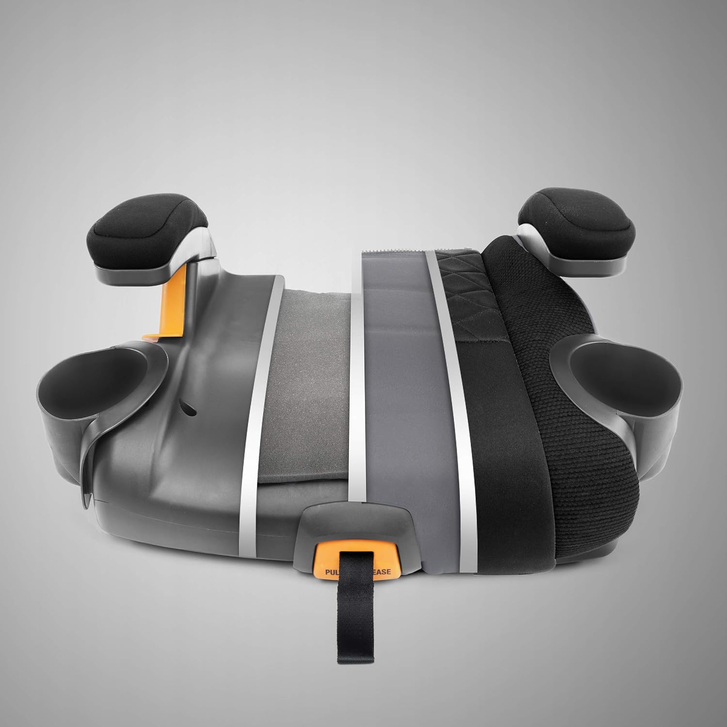Chicco KidFit Zip Plus 2-in-1 Belt-Positioning Booster Car Seat, Backless and High Back Booster Seat, for Children Aged 4 Years and up and 40-100 lbs., Taurus/Black/Grey