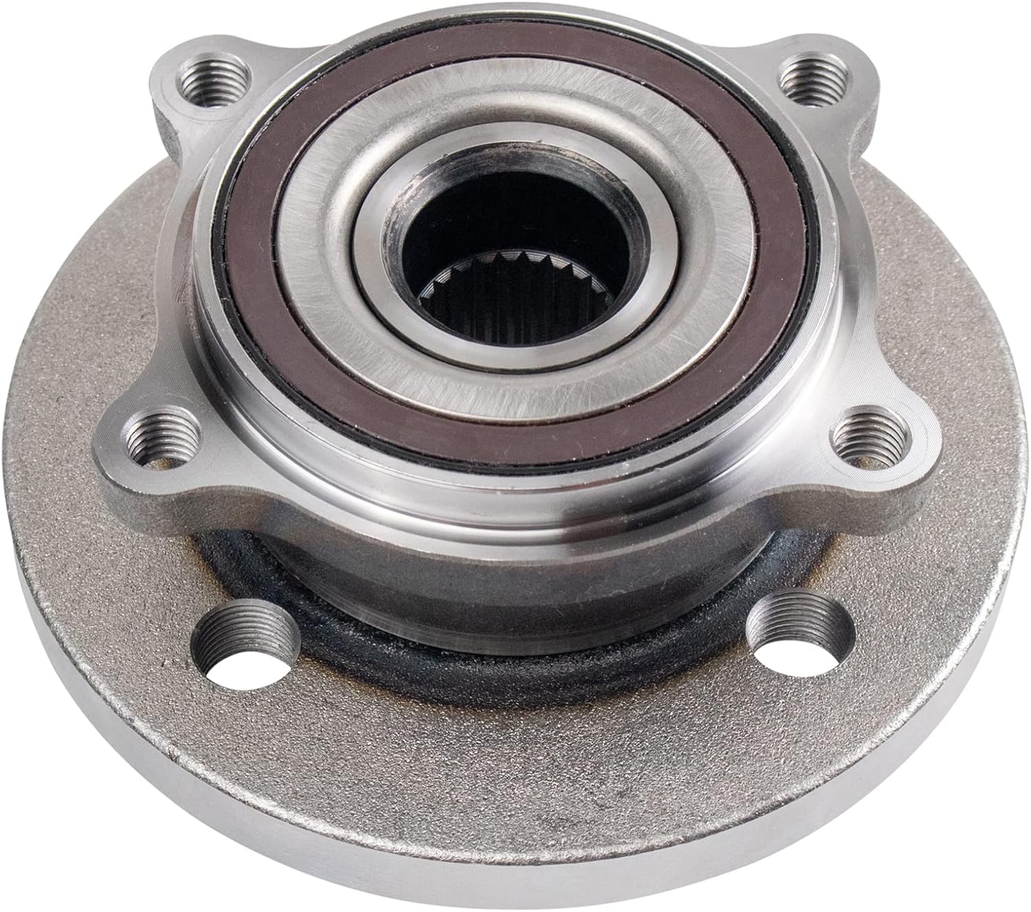 TRQ Front Left and Right Wheel Bearing and Hub Assembly Set 2 Piece Compatible with 2007-2013 Mini Cooper 2014-2015 Cooper Coupe 2014-2015 Cooper Convertible