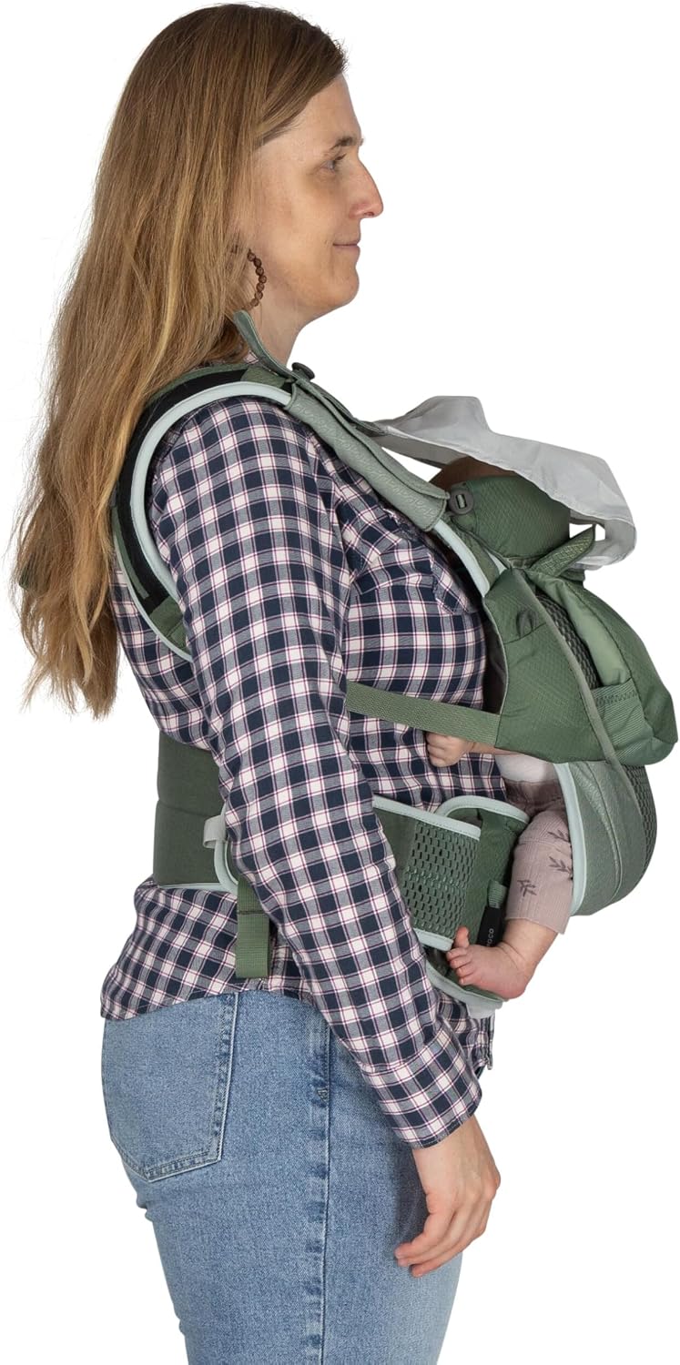 Osprey Poco Soft Convertible Baby Carrier for Newborns - Ergonomic Toddler Sling