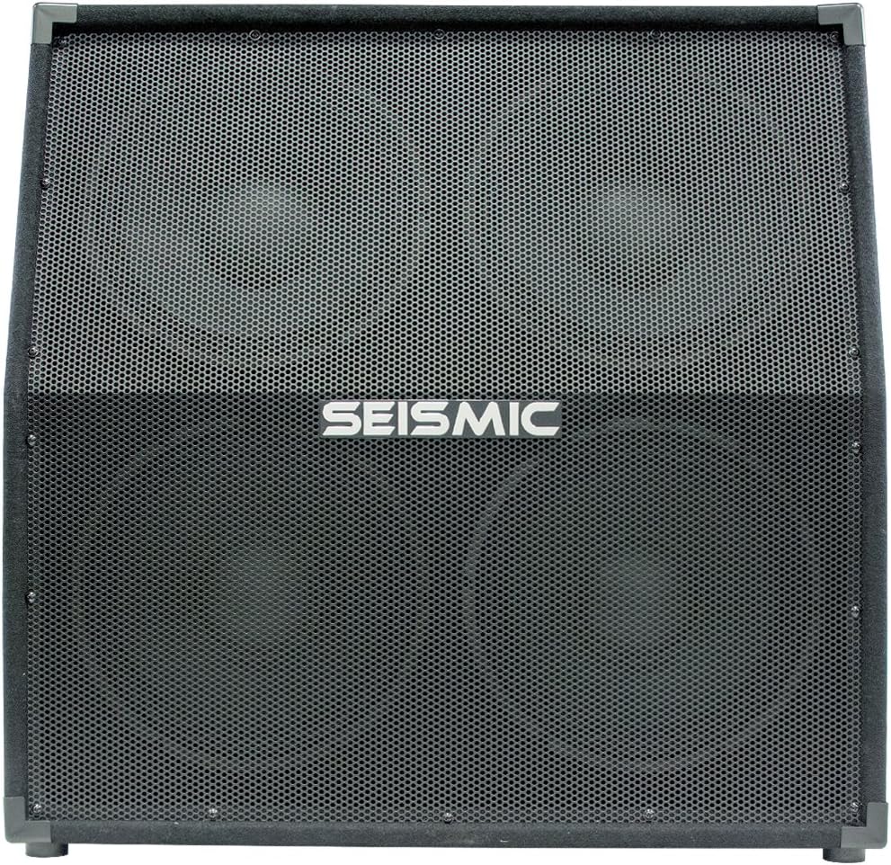 Seismic Audio - 412 Slant GUITAR SPEAKER CABINET - 4x12 400 Watts PA/DJ PRO AUDIO