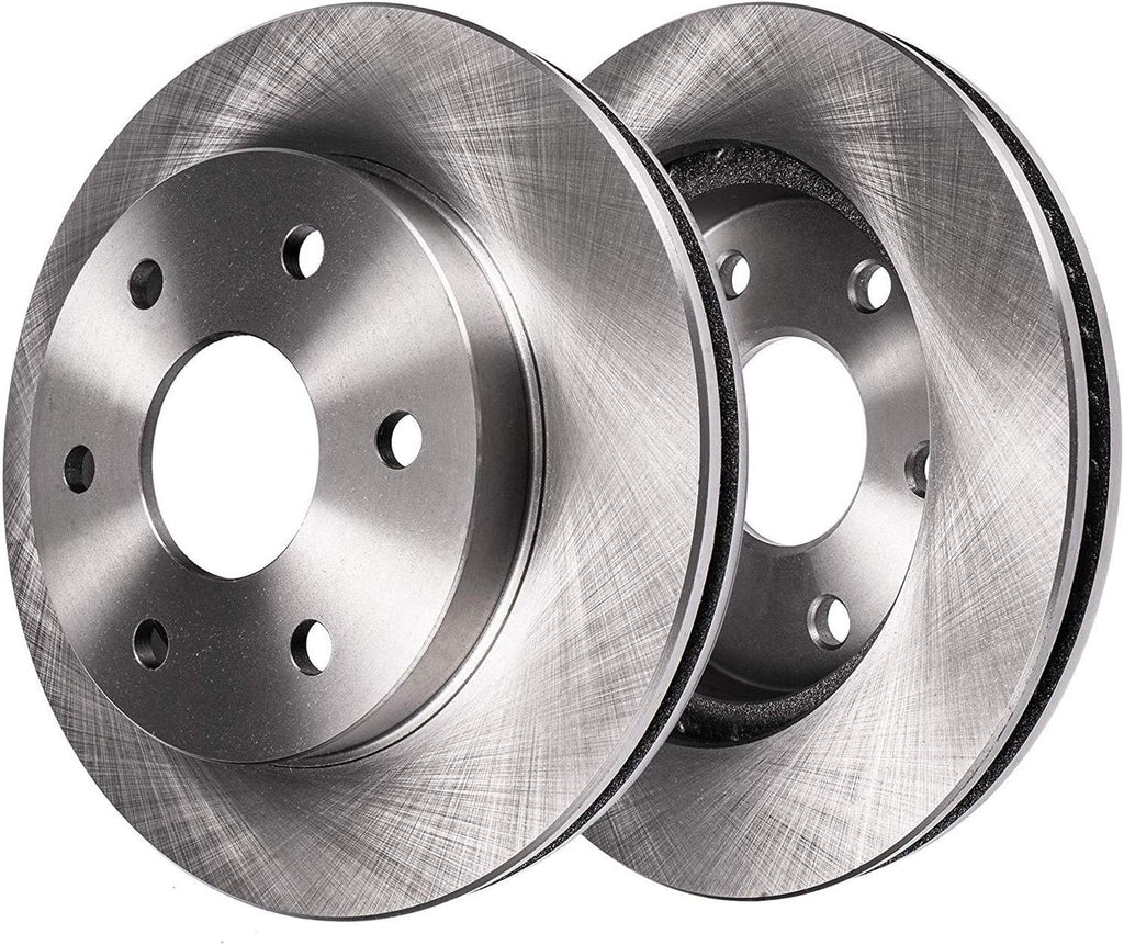 Detroit Axle - Brake Kit for 4WD 6 Lugs Ford F-150 Lincoln Mark LT Disc Brake Rotors Ceramic Brakes Pads Front and Rear Replacement