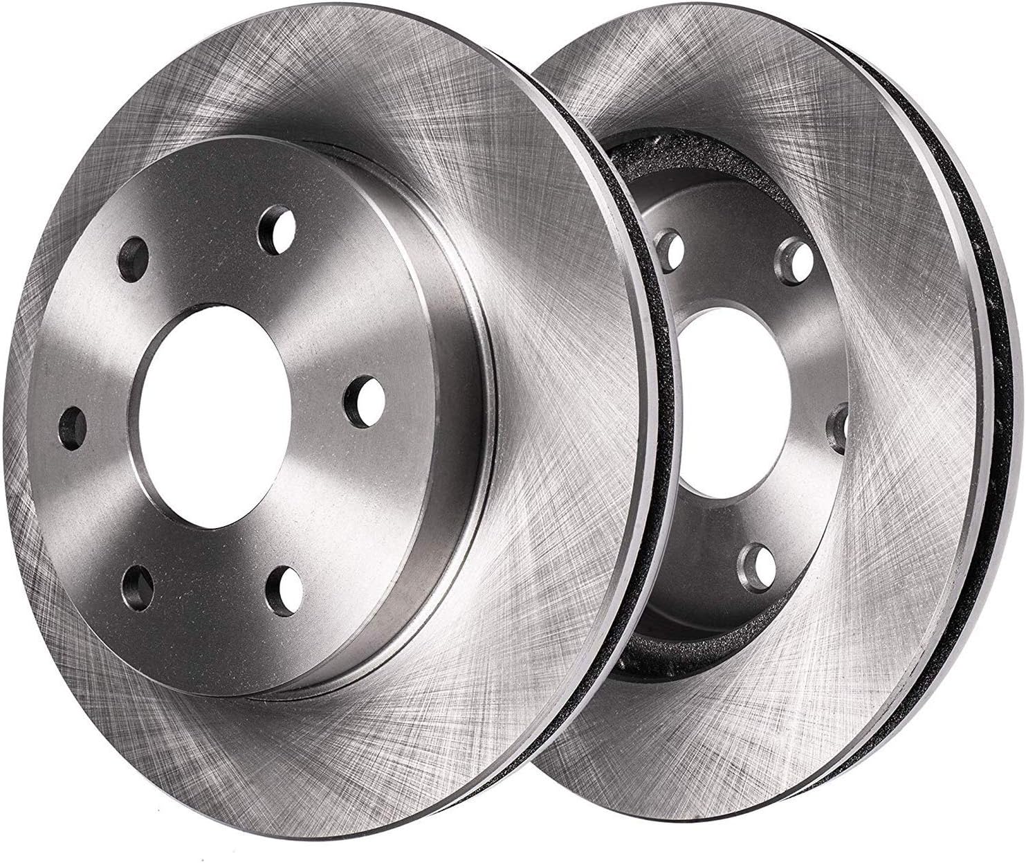 Detroit Axle - Brake Kit for 4WD 6 Lugs Ford F-150 Lincoln Mark LT Disc Brake Rotors Ceramic Brakes Pads Front and Rear Replacement