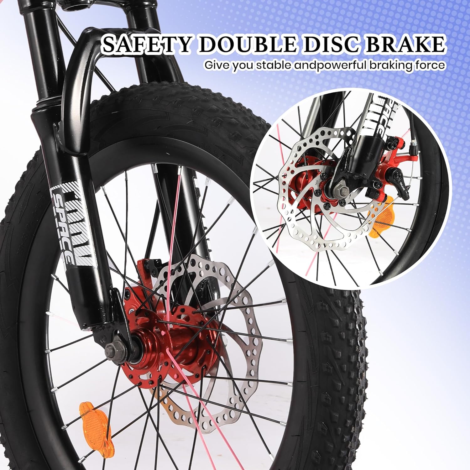 Kids Bike-18 20 Inch Bike for Boys and Girls Bicycle with Adjustable Seat and Handbrake, Bikes for Kids 7-13