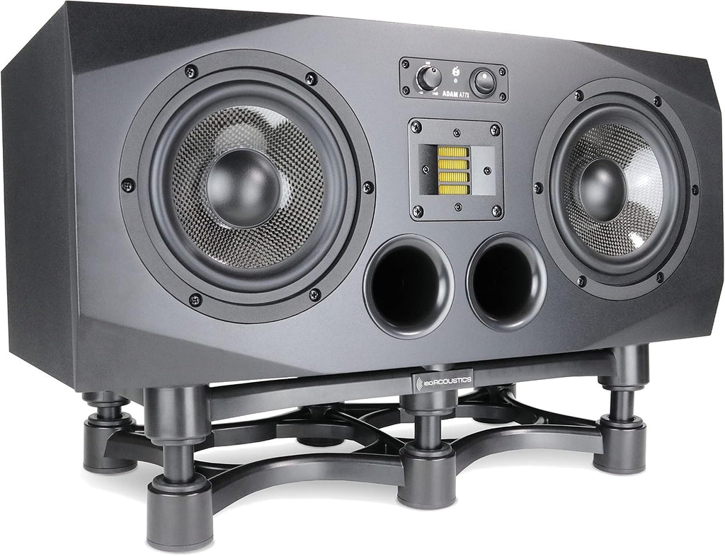 IsoAcoustics Iso-Stand Series Speaker Isolation Stands with Tilt Adjustment: Iso-430 (17' x 9') Single