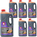 Otafuku Korean BBQ Bulgogi Sauce Marinade, Restaurant Bulk Size - 83.2 Ounces (1/2 Gallon) - Pack of 6