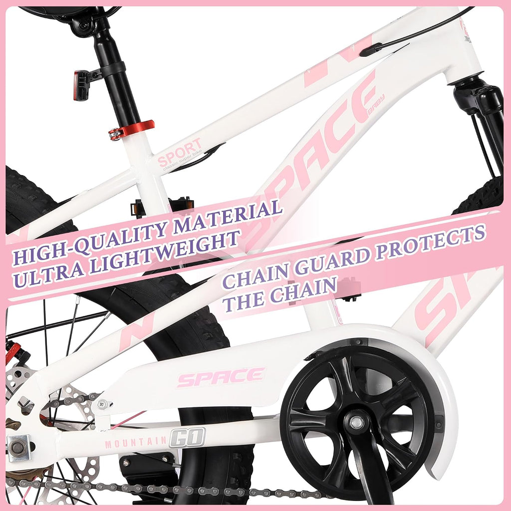 Kids Bike-18 20 Inch Bike for Boys and Girls Bicycle with Adjustable Seat and Handbrake, Bikes for Kids 7-13