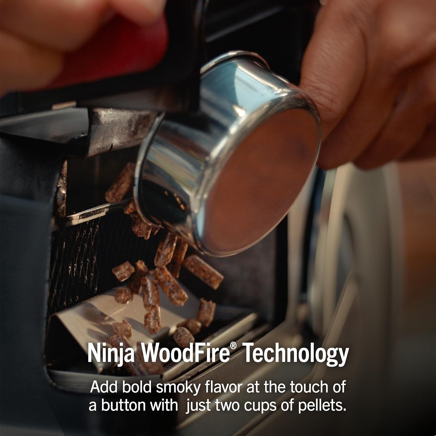 Ninja FlexFlame Grill and Smoker | Electric and Propane Grill, Roaster, BBQ Grill | 5-in-1 Cooking System | 3 Burner | Digital Control | Outdoor Cooking, Griddle, Pizza Maker | Blue | PG301BL