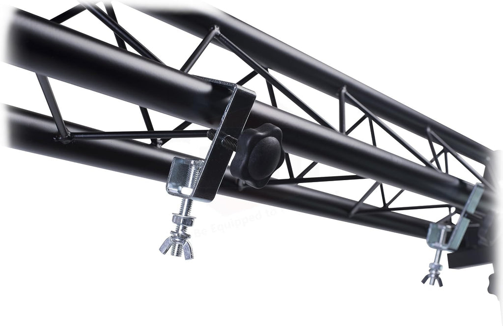 GRIFFIN 5Ft Triangle Truss Extension 6'x6'x6' (Stage-MountPRO Series) – Trussing Sections for DJ Booth Lighting System Stand – Mount Light Cans & Sound Effects for Audio Equipment Gear