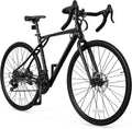YITAHOME 700C Road Bike, 21 Speed Commuter Bicycle for Men Women, Lightweight Aluminum Frame Racing Bike, Adult Bicycle with Dual Disc Brake