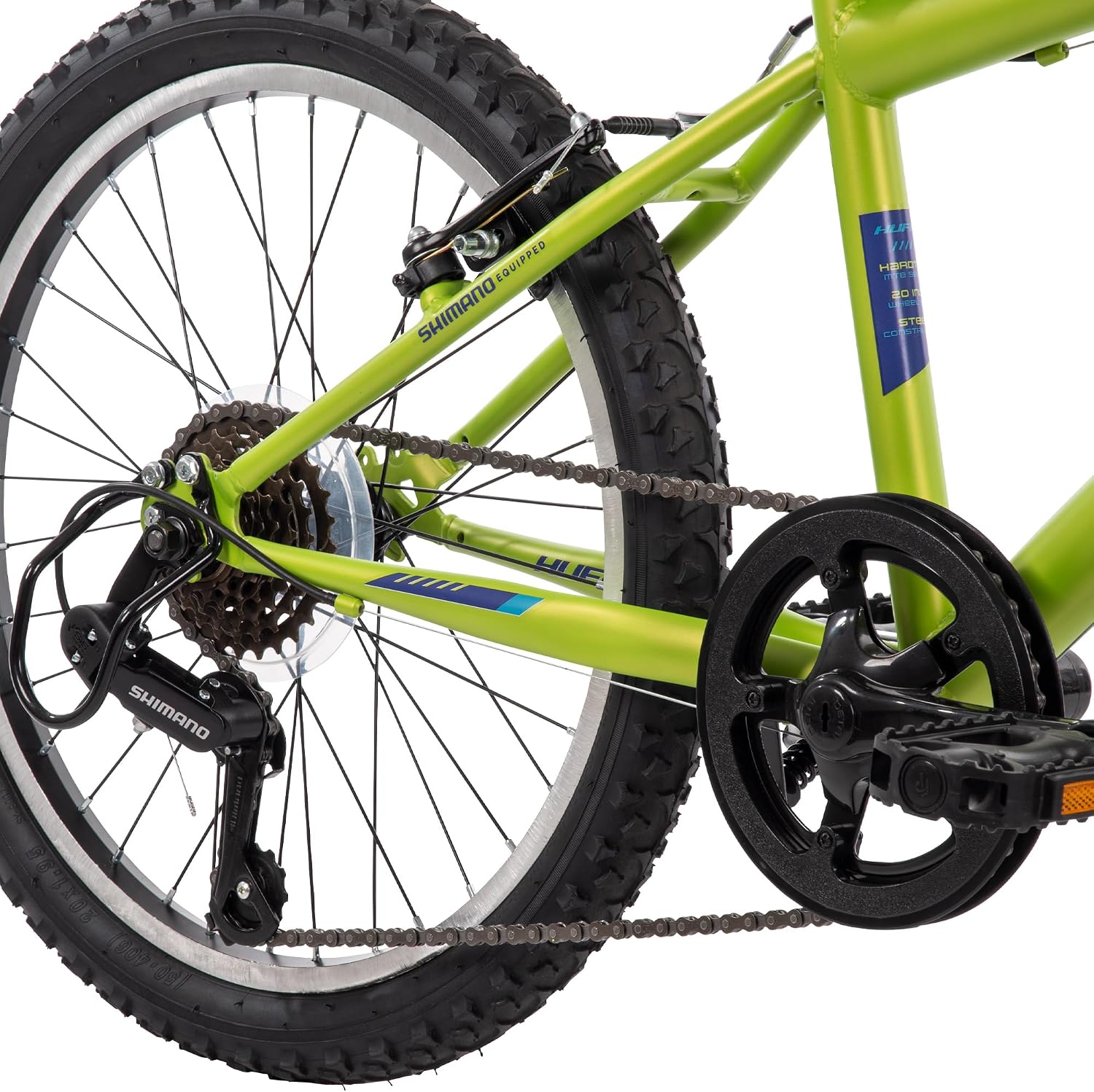 Huffy Stone Mountain Bike for Men and Women, 20'/24'/26', 6-Speed (20') or 21-Speed, Front or Dual Suspension (Varies), Multiple Colors, Adjustable Saddle, Shimano Equipped, All-Terrain Tires