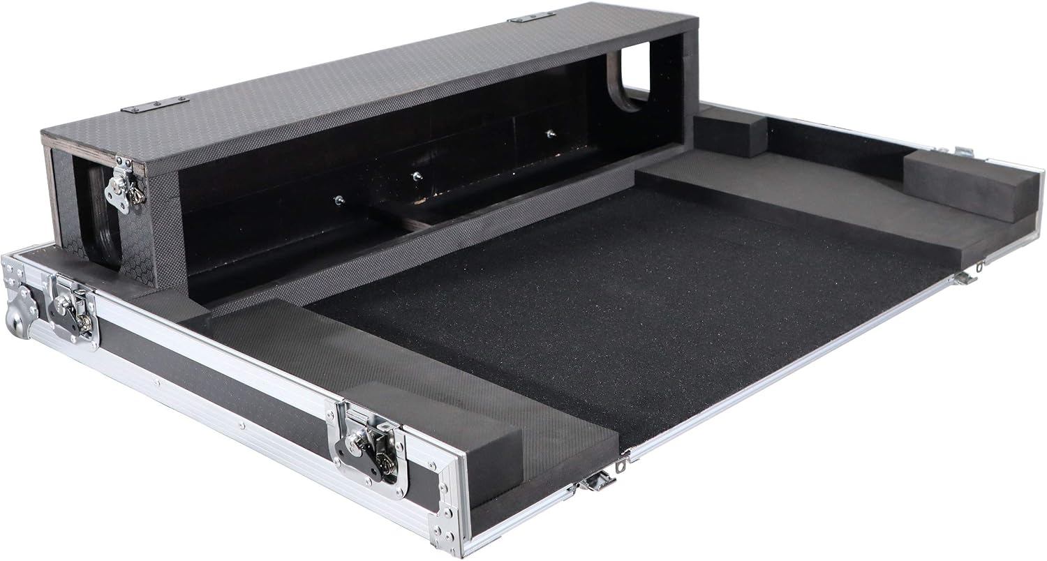 ProX XS-BX32DHW ATA Digital Audio Mixer Flight Case for Behringer X32 Console with Doghouse compartment and Caster wheels