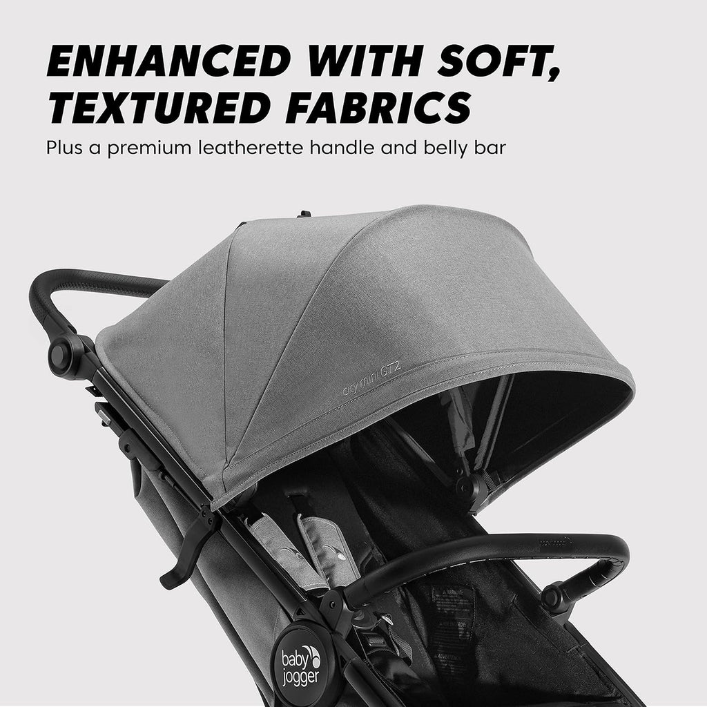 Baby Jogger® City Mini GT2 All-Terrain Travel System, Car Seat Stroller Combo with City GO 2 Infant Car Seat, One Hand Fold Baby Stroller, Amazon Exclusive Pike Fashion with Belly Bar