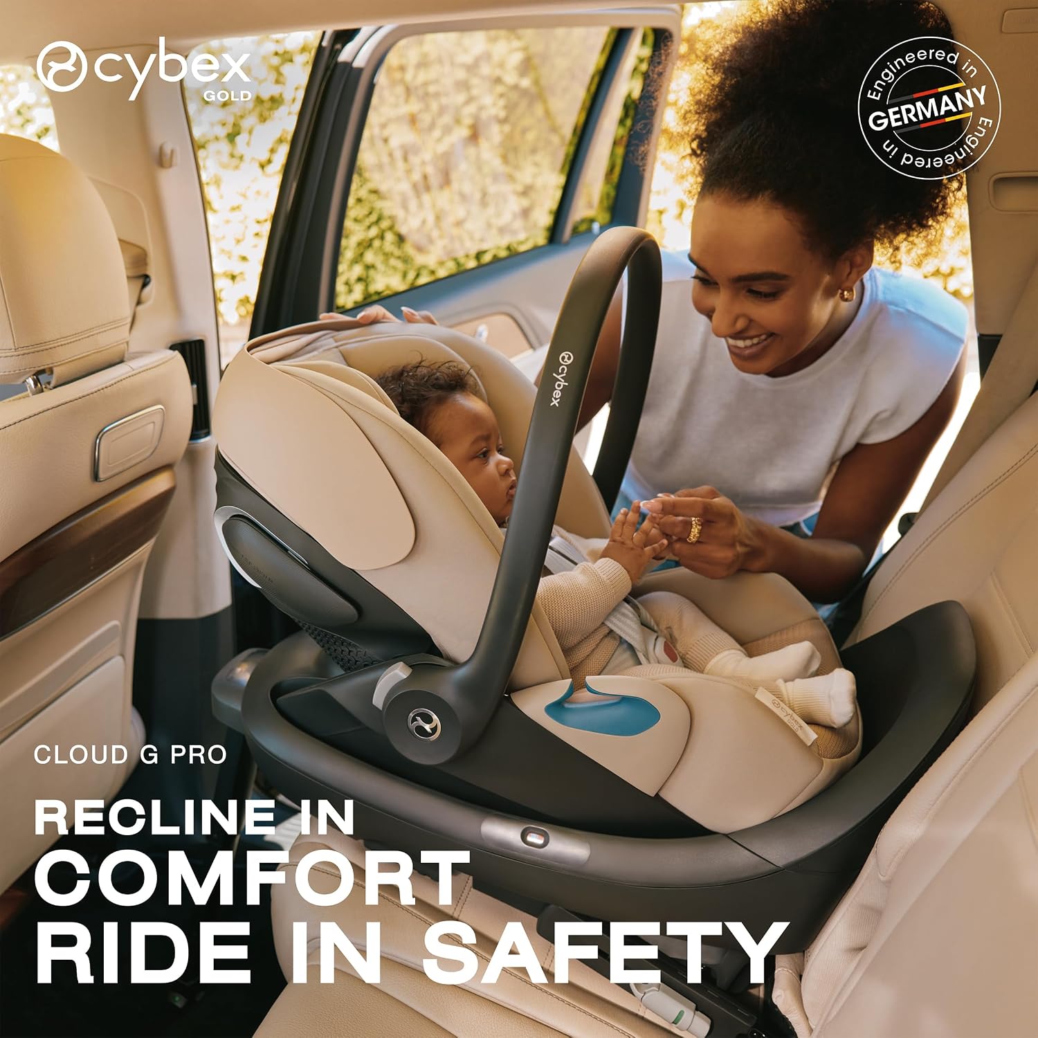 Cloud G Pro Comfort Extend Infant Car Seat - Stormy Blue