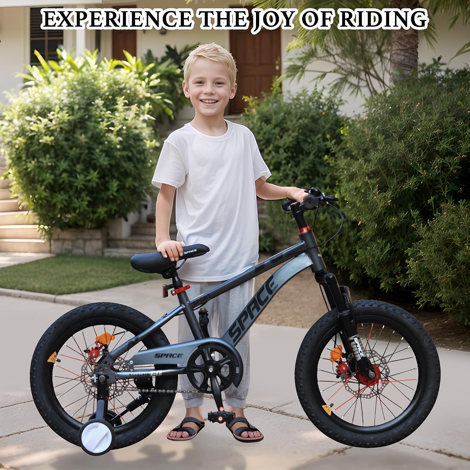 Kids Bike-18 20 Inch Bike for Boys and Girls Bicycle with Adjustable Seat and Handbrake, Bikes for Kids 7-13