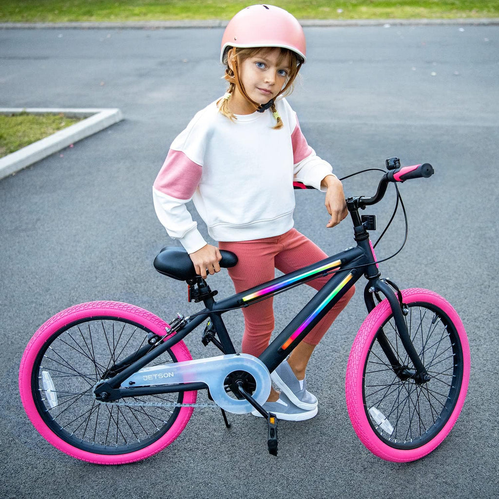 Jetson Light Rider Kids' Light-up Unisex Bike, LED Light-up Frame, 3 Different Light Modes
