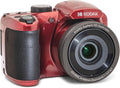 Kodak PIXPRO AZ255-RD 16MP Digital Camera 25X Optical Zoom 24mm Wide Angle Lens Optical Image Stabilization 1080P Full HD Video 3' LCD Vlogging Camera (Red)