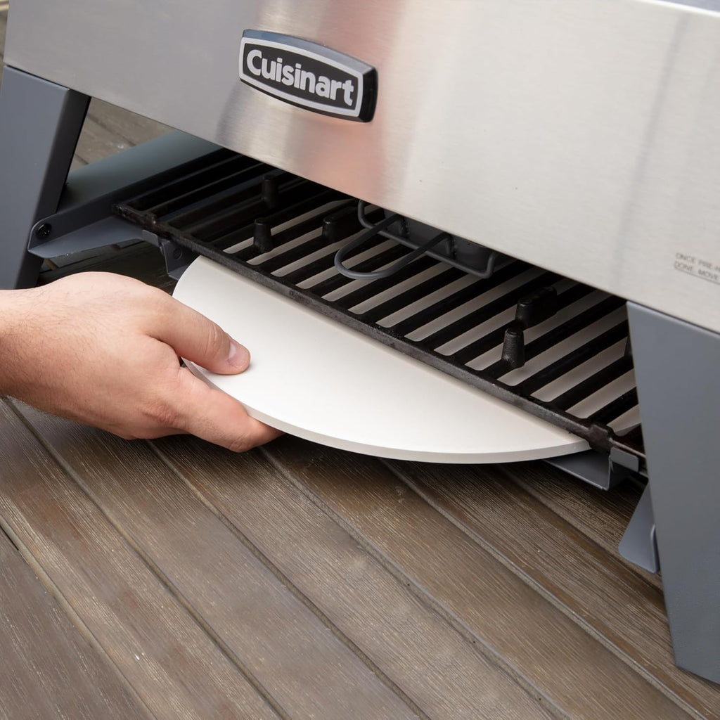 Cuisinart Portable 3-in-1 Grill, Griddle, and Pizza Oven, Perfect for BBQs