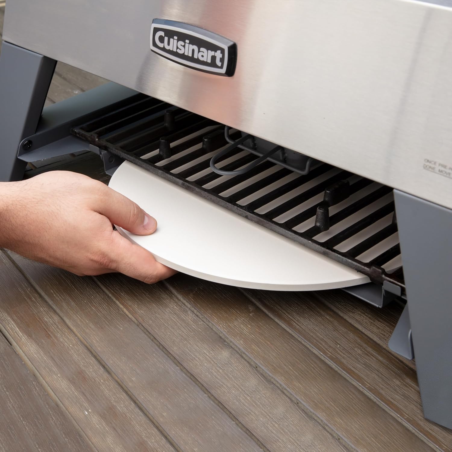Cuisinart Portable 3-in-1 Grill, Griddle, and Pizza Oven, Perfect for BBQs
