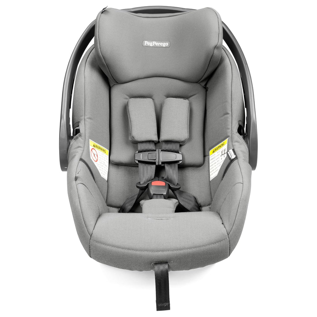 Peg Perego Primo Viaggio - Rear Facing Infant Car Seat - for Babies 4 to 30 lbs - Made in Italy - Mercury (Grey)