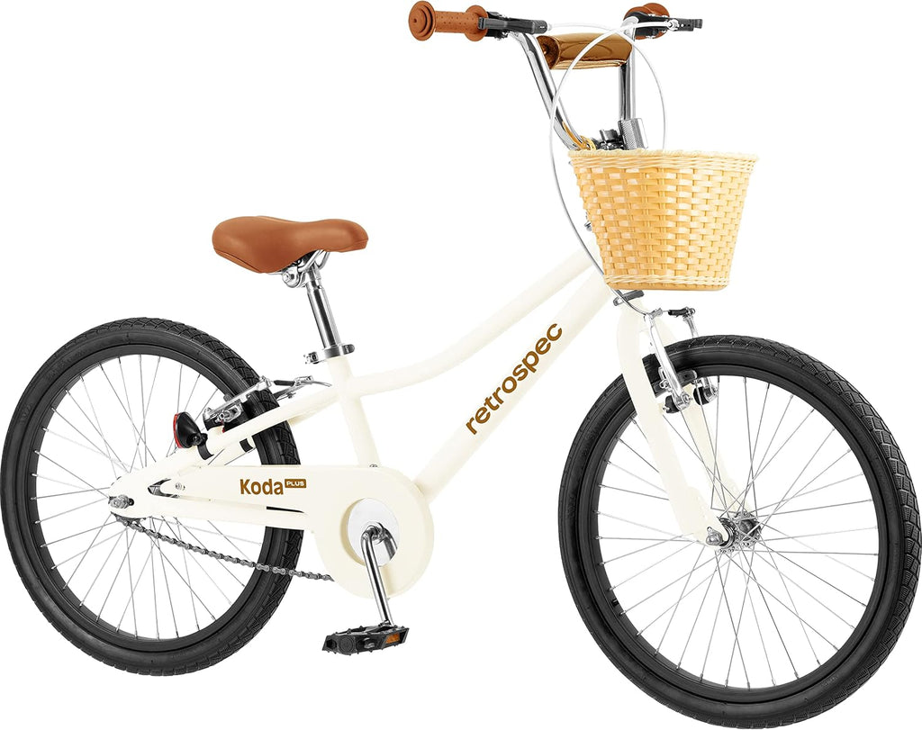 Retrospec Koda Plus Kids Bike for Boys & Girls Ages 6-8 Years - Children's Bicycle, Adjustable Seat & Handlebars