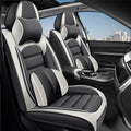 2 Car Seat Covers for Subaru Outback 2000-2026 Breathable Leather,Waterproof Car Seat Protectors with Comfort Headrest Pillows,Automotive Vehicle Cushion with Storage Pockets (Luxury,Gray)