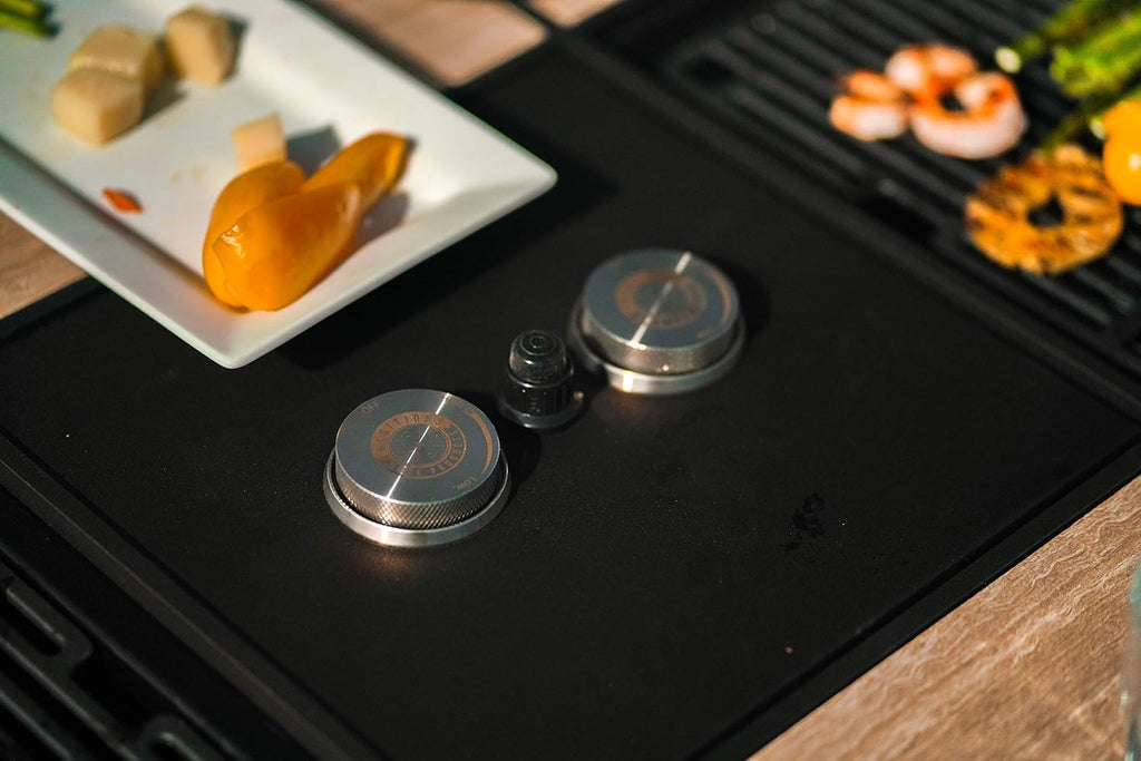 Korean BBQ Table Grill | Korean BBQ | Raclette Style Outdoor Patio Table | Infrared Propane Grill | Fire Pit table | *No Tile Included*