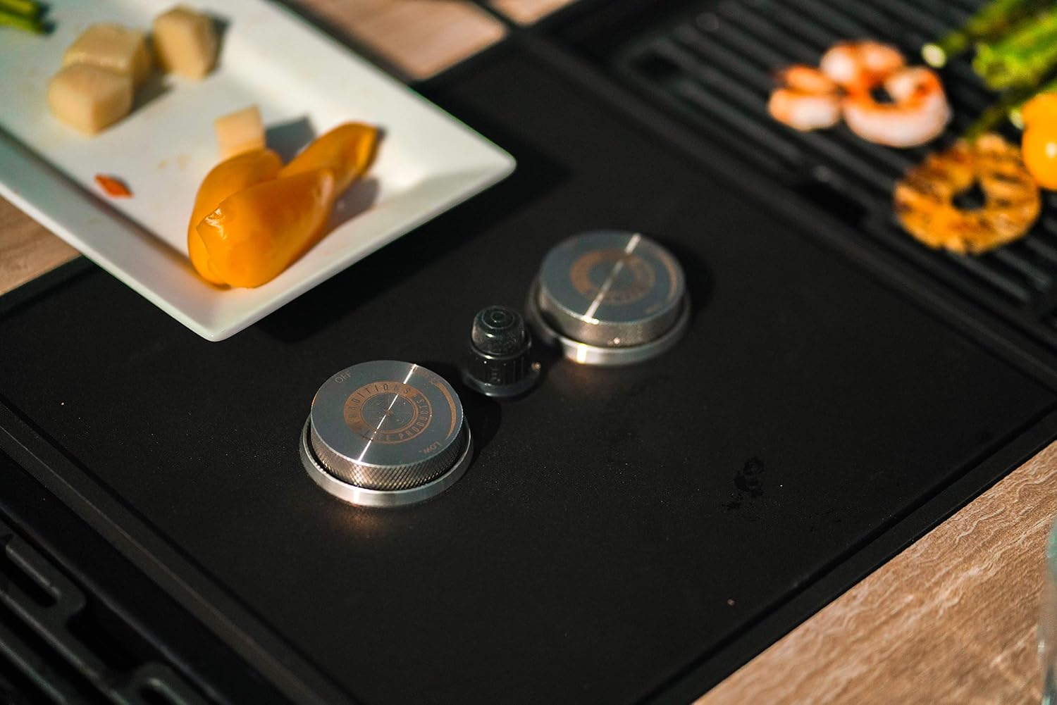 Korean BBQ Table Grill | Korean BBQ | Raclette Style Outdoor Patio Table | Infrared Propane Grill | Fire Pit table | *No Tile Included*