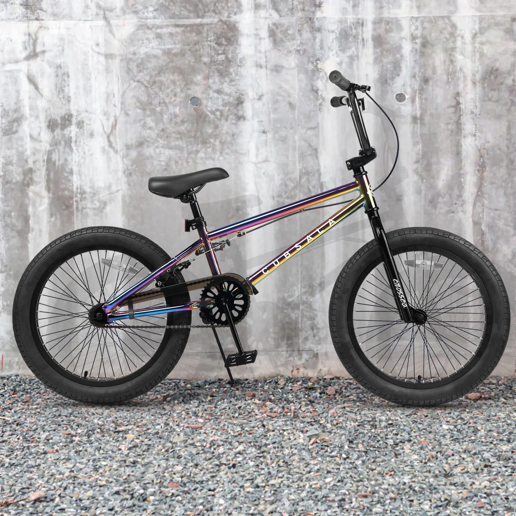 cubsala Freestyle BMX Bike, 18 20 Inch Kids Bicycle for 5-13 Years Old Kids and Beginner Level Rider, Multiple Colors