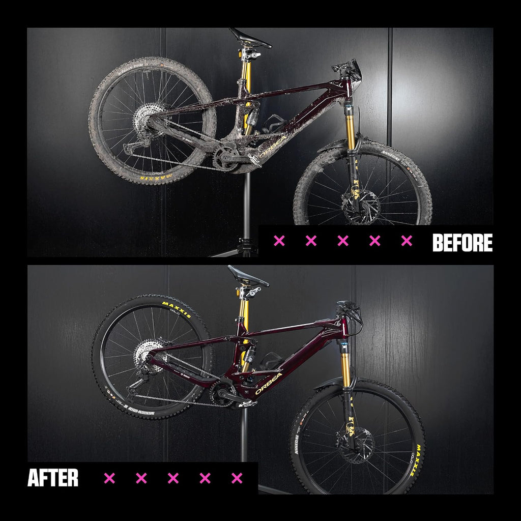 Muc Off Ultimate Bicycle Cleaning Kit - Must-Have Kit to Clean, Protect and Lube Your Bike - Includes Bike Cleaner, Bike Protect, Brushes and More