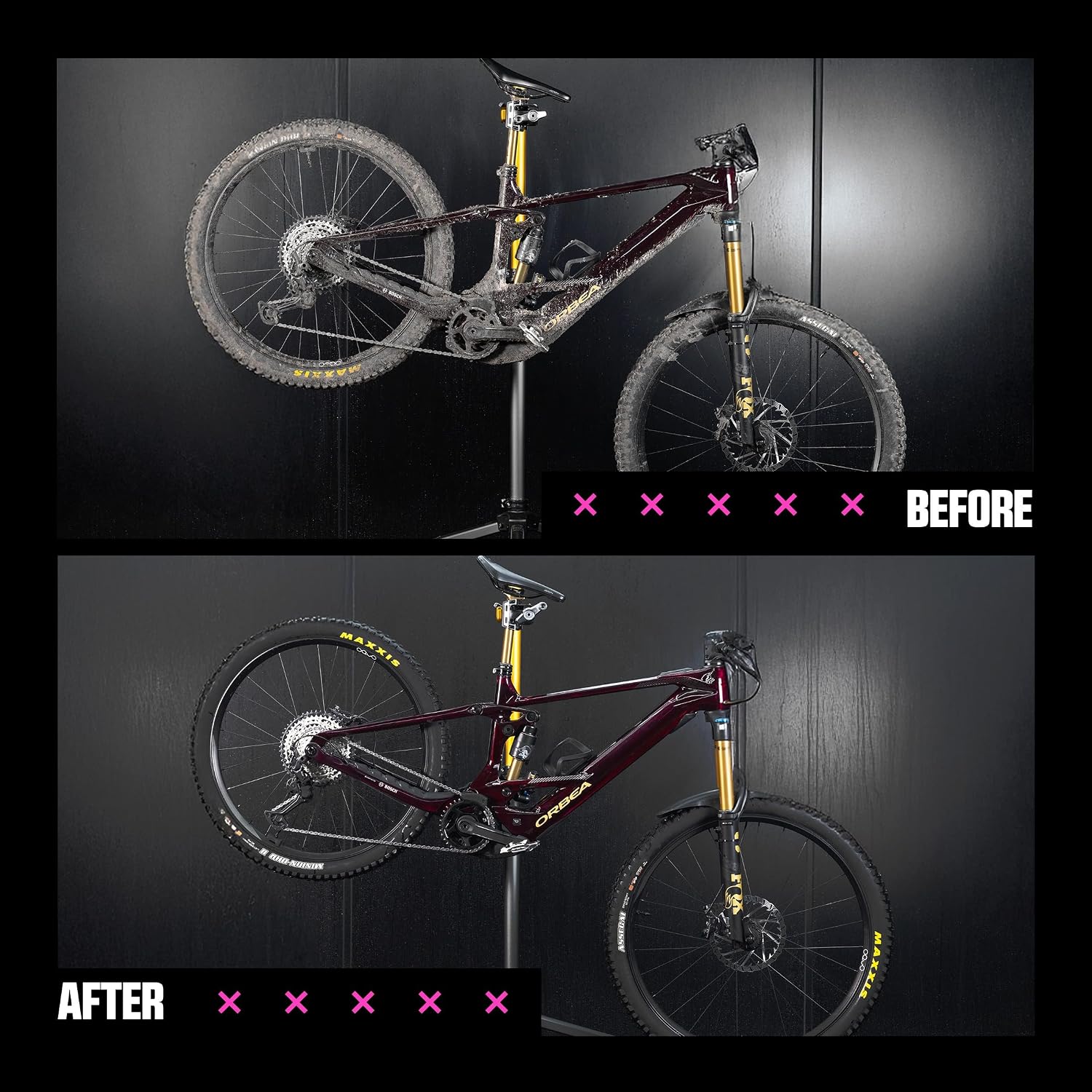 Muc Off Ultimate Bicycle Cleaning Kit - Must-Have Kit to Clean, Protect and Lube Your Bike - Includes Bike Cleaner, Bike Protect, Brushes and More